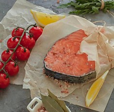 Лосось Чавыча, стейк / Chinook salmon, steak