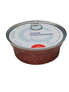 Икра красная лосося горбуши,200гр./Pink salmon roe, 200g