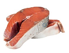 Лосось Кижуч, стейк, упаковка 1000гр./Coho salmon steak, 1000g pack 