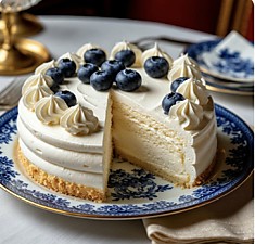 Торт Меренговый с голубикой,1600 грамм / Blueberry Meringue Cake, 1600grams